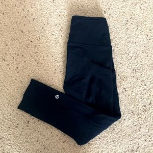 Lululemon athletica Fast and free crop leggings
